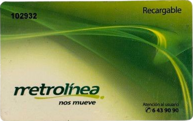 tarjeta metro